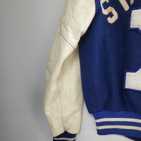 Vintage St. Xavier Varsity Jacket Size Medium - Picture 8 of 9